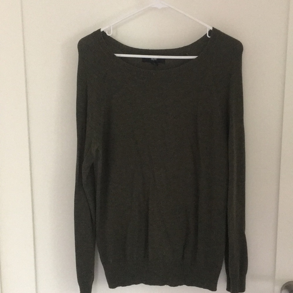 Forest green sweater